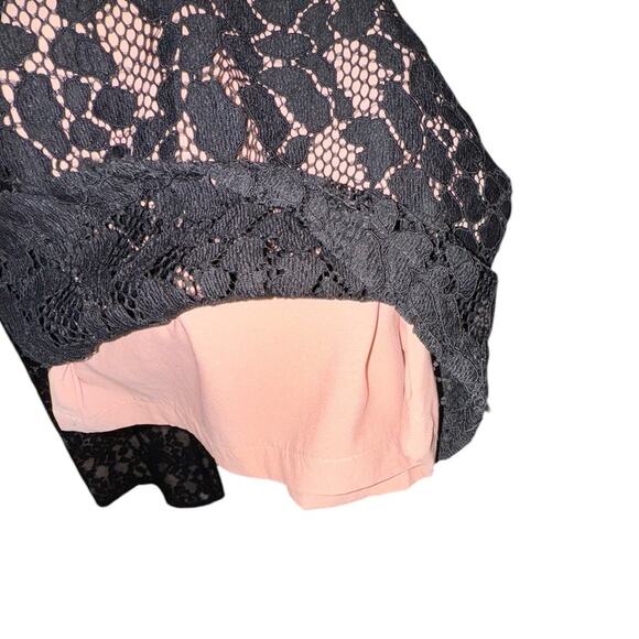 Alexis Janus Black Lace Jumpsuit Open Back Evening Party Outfit Size Small - Picture 12 of 16